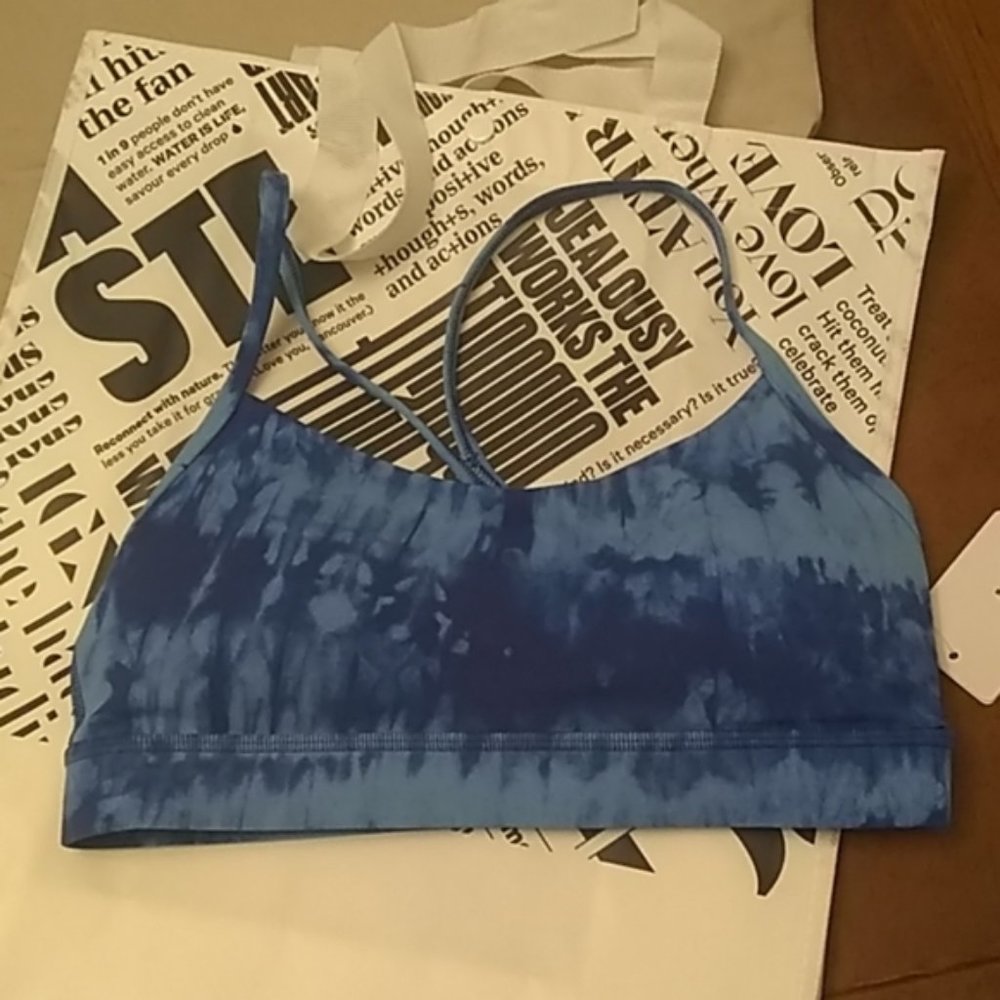 NWT Lululemon Flow Y Bra, Sz 6, GABU - Picture 3 of 6